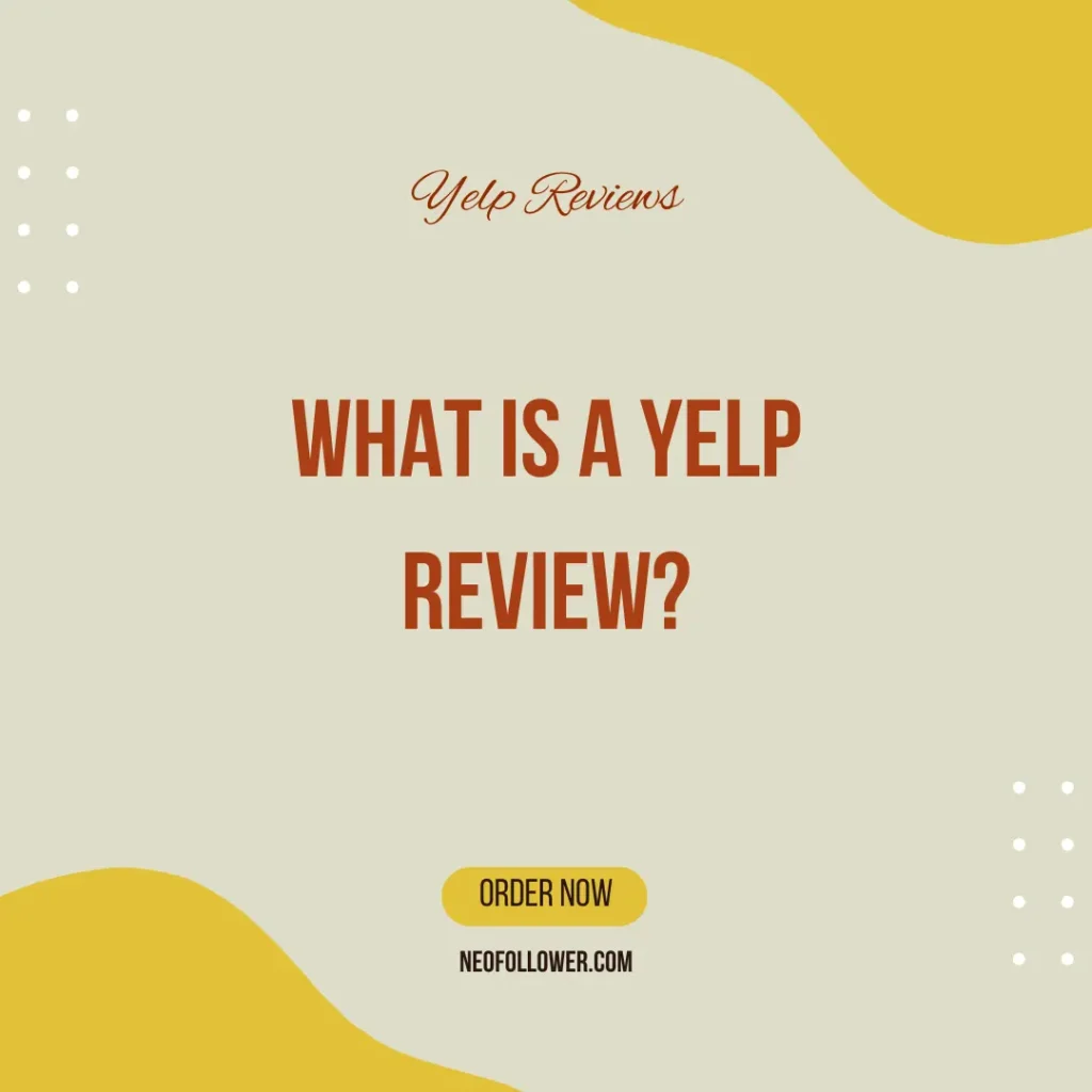 What is yelp review