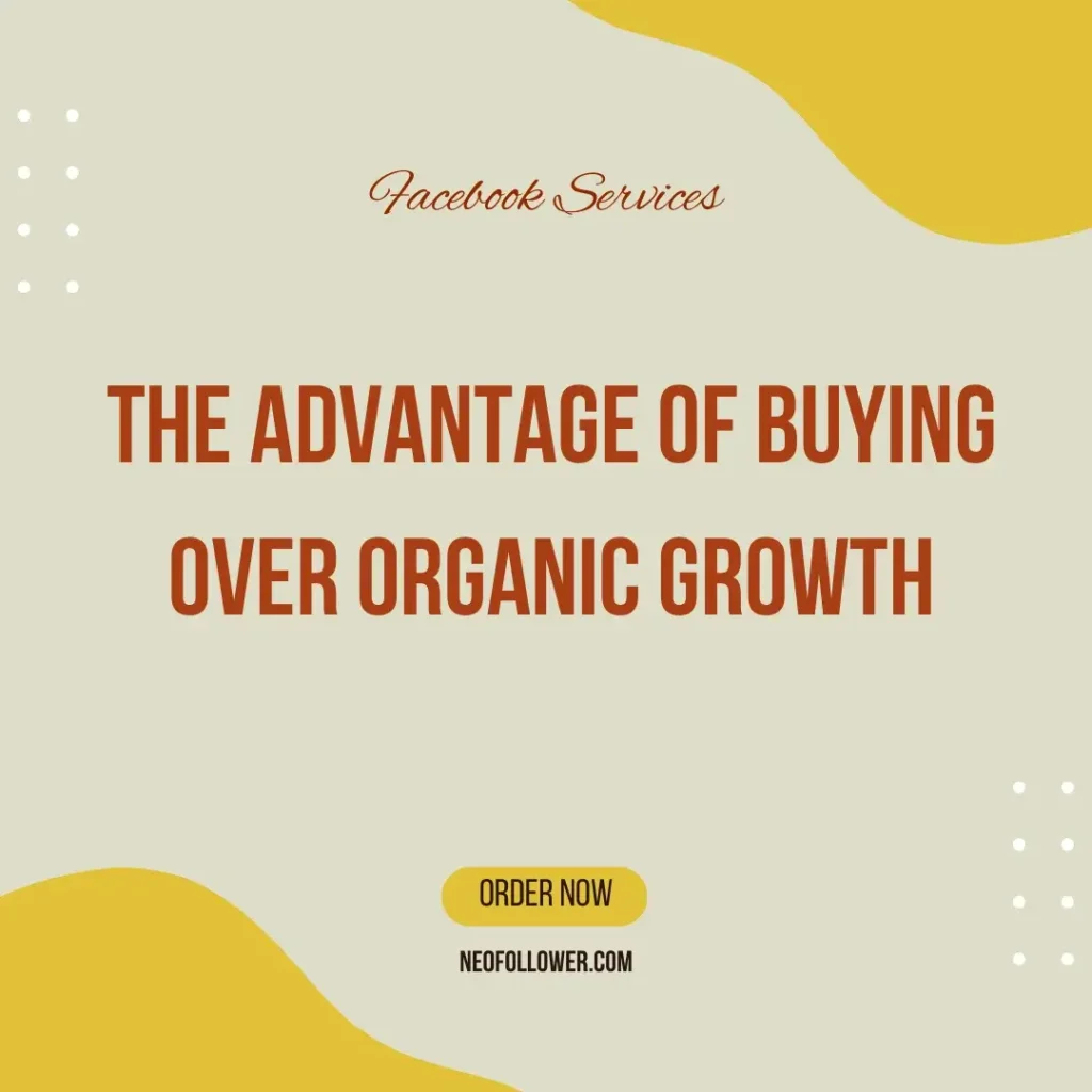 The advantage of buying over organic growth