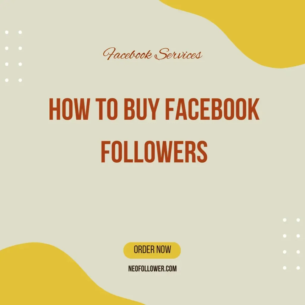 how to buy facebook followers