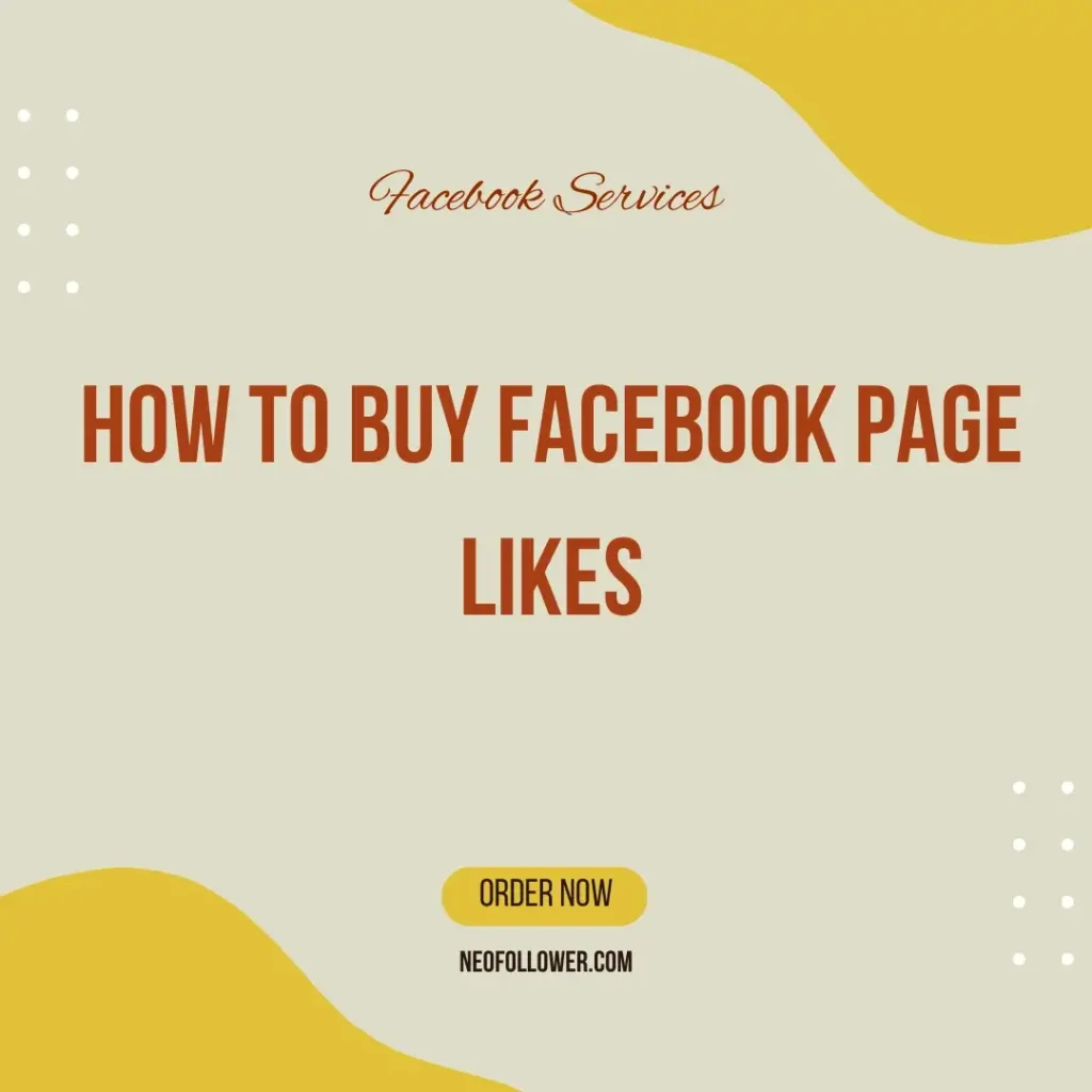 how to buy facebook page likes