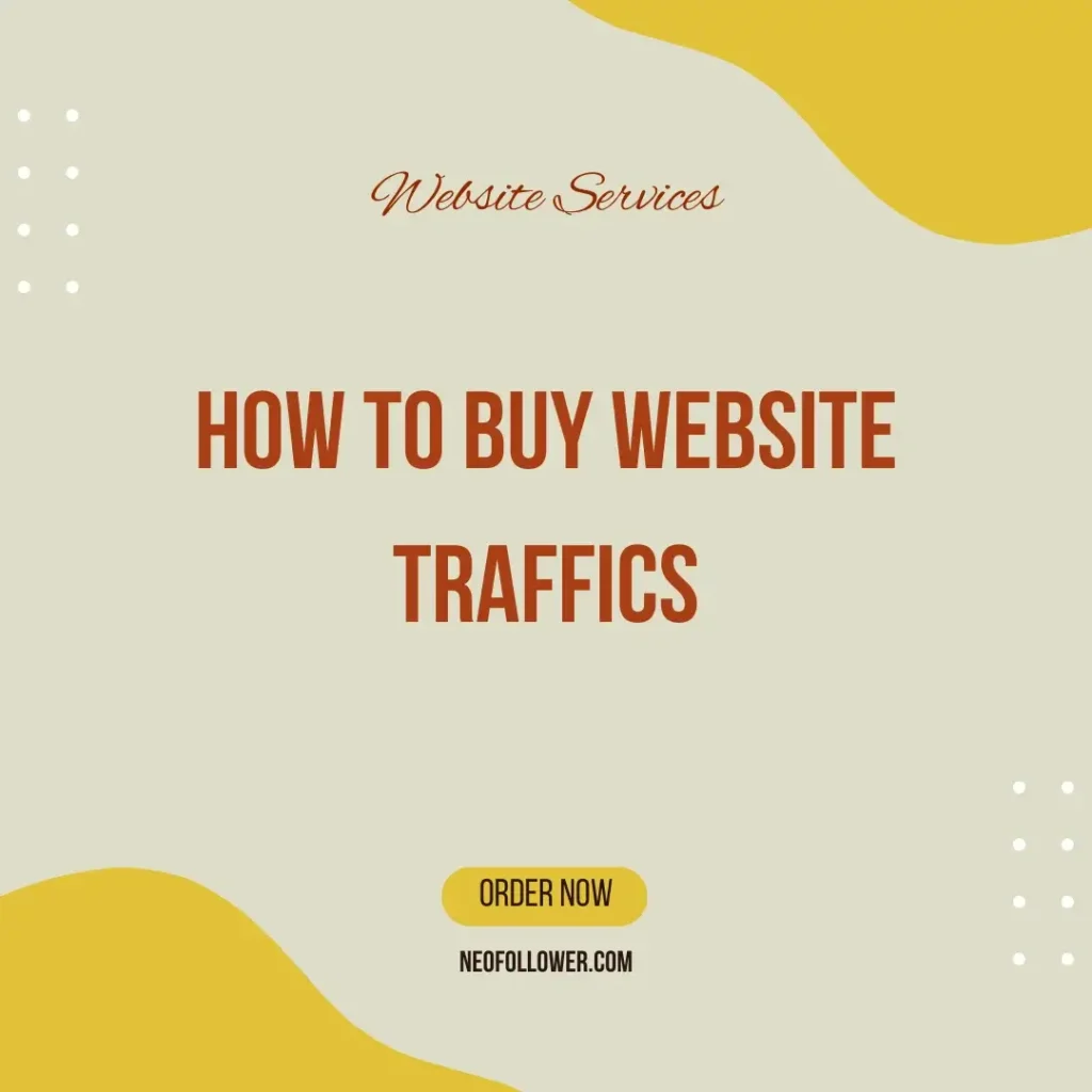 how to buy website traffic