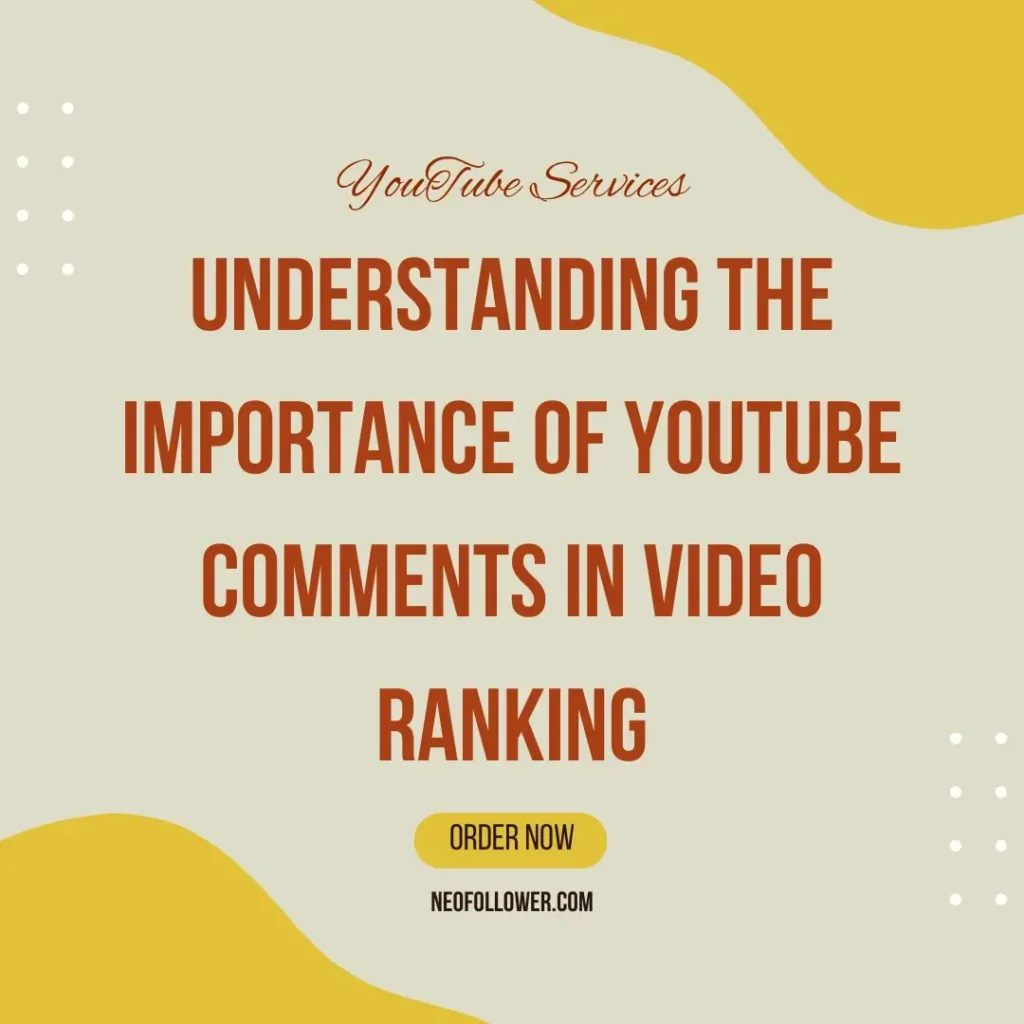 Understanding the Importance of YouTube Comments in Video Ranking