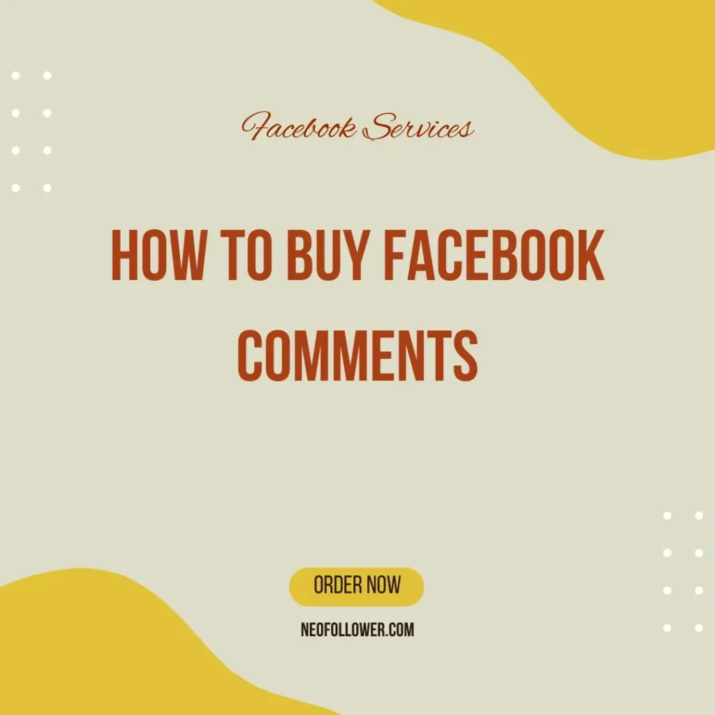 how to buy facebook comments