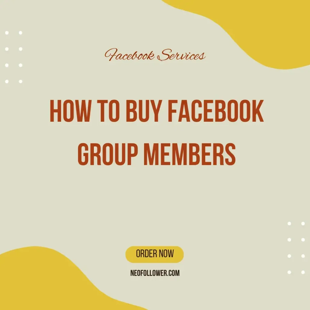 how to buy facebook group members