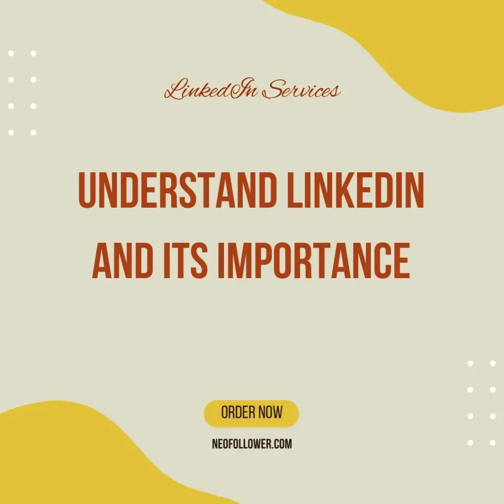 understand linkedin and it's importance